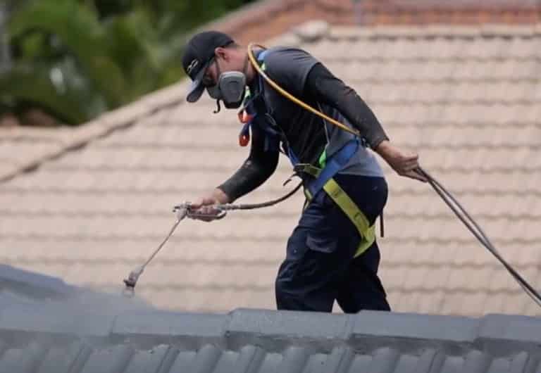 Roof Painting — Roofers In Gold Coast, QLD