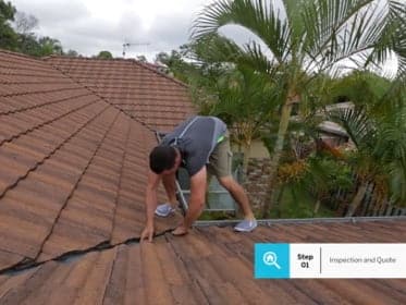 Piling Roof Tiles — Roofers In Gold Coast, QLD