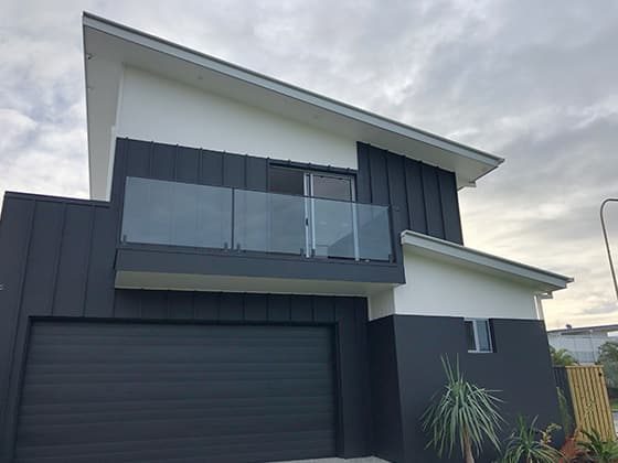 Black And White Exterior Paint — Roofers In Gold Coast, QLD