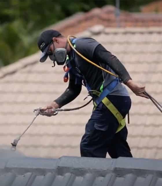 Roof Painter — Roofers In Gold Coast, QLD